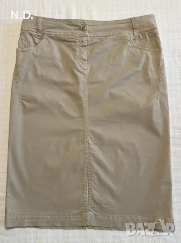 Бежева дамска спортна пола Kensol, размер 42, снимка 3 - Поли - 48092675