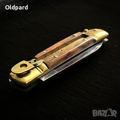 Автоматичен Винтидж джобен сгъваем (с пружина). , снимка 6 - Ножове - 39242052