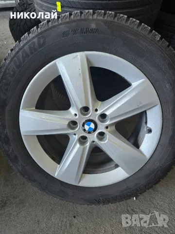 Джанти BMW 5x112 с зимни гуми, снимка 4 - Гуми и джанти - 49987009