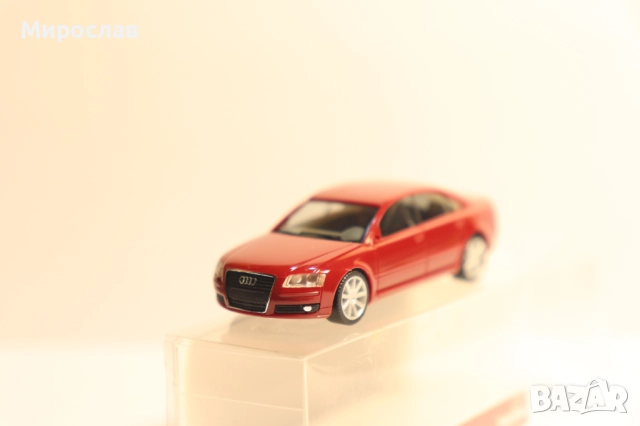 HERPA H0 1/87 AUDI A8 МОДЕЛ КОЛИЧКА ИГРАЧКА, снимка 4 - Колекции - 51476770