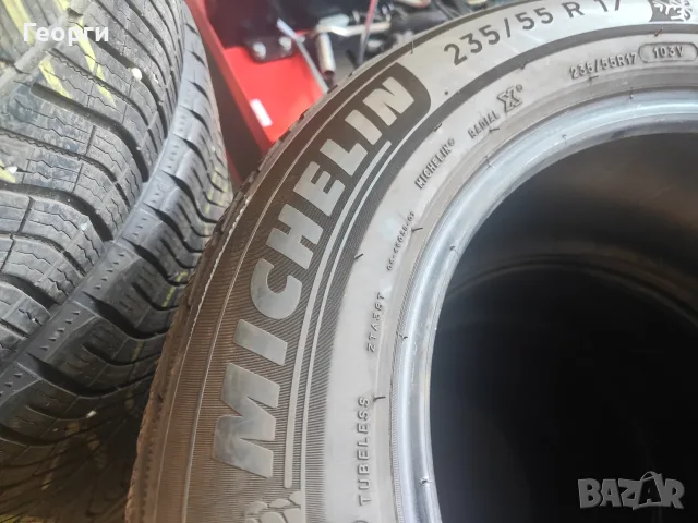 4бр.зимни гуми 235/55/17 Michelin, снимка 5 - Гуми и джанти - 56140877