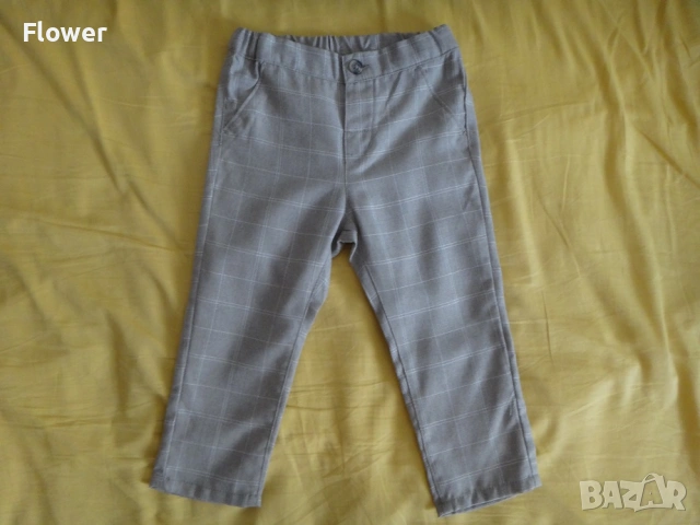 H&M Официален кариран комплект от 4 части, размер 92, за 2 годишно, снимка 10 - Комплекти за бебе - 53259309