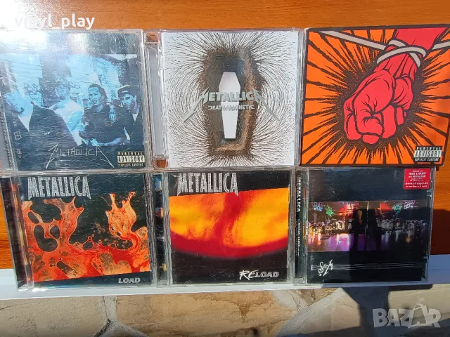 Metallica и System of a Down  (cd) , снимка 2 - CD дискове - 49971676