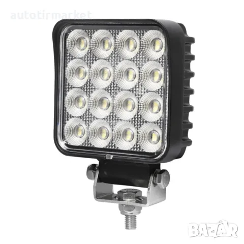 LED Халоген/работна лампа 48W 12/24V 40мм – T475