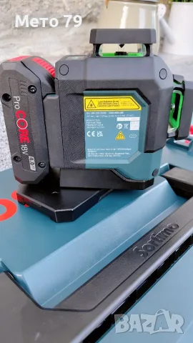 Лазерен нивелир BOSCH GLL 18V-120-33 CG, снимка 5 - Други инструменти - 56329316