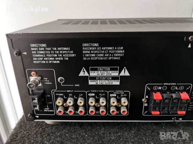 Усилвател Ресийвър с RDS PIONEER SX-203 RDS, снимка 6 - Ресийвъри, усилватели, смесителни пултове - 41816169