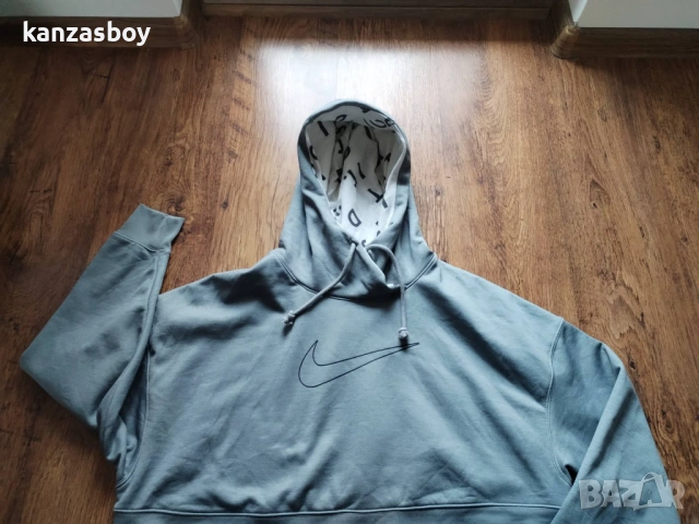 Nike Therma Cropped Pullover Training - страхотно дамско горнище КАТО НОВО М, снимка 5 - Спортни екипи - 53452097