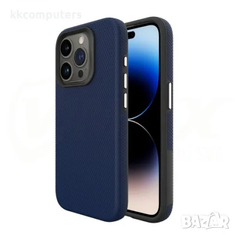 iPhone 16 Pro Max (6.9) Силиконов твърд кейс Vmax Triangle и Протектор