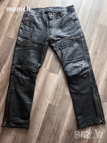 HELD-мъжки мото панталон от естествена кога размер Л
