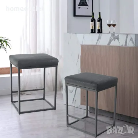 ПРОМОЦИЯ Табуретка в минималистичен стил IF072, снимка 3 - Дивани и мека мебел - 48865010