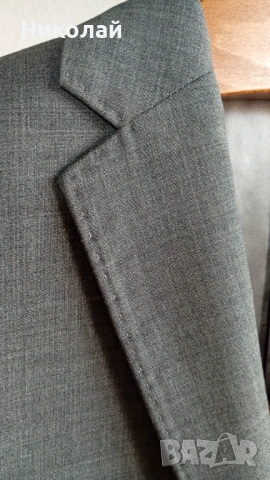 Мъжко сако 100% студена вълна + подарък, снимка 2 - Сака - 53605375