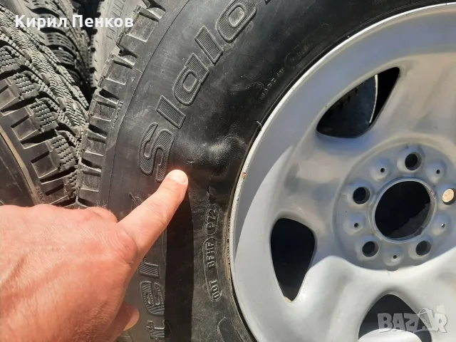 2бр. джанти със зимни гуми за джип 215/75/15, снимка 8 - Гуми и джанти - 55770808