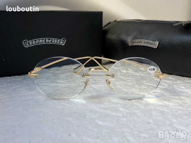очила с диоптър CHROME HEARTS очила за четене диоптър +1+1,5+2+2,5+3+3,5+4, снимка 5 - Слънчеви и диоптрични очила - 36322555