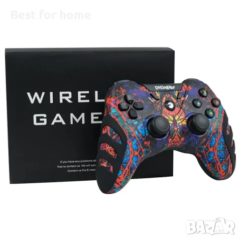 Безжичен компютърен контролер DuLingKer, снимка 7 - Джойстици и геймпадове - 49535918