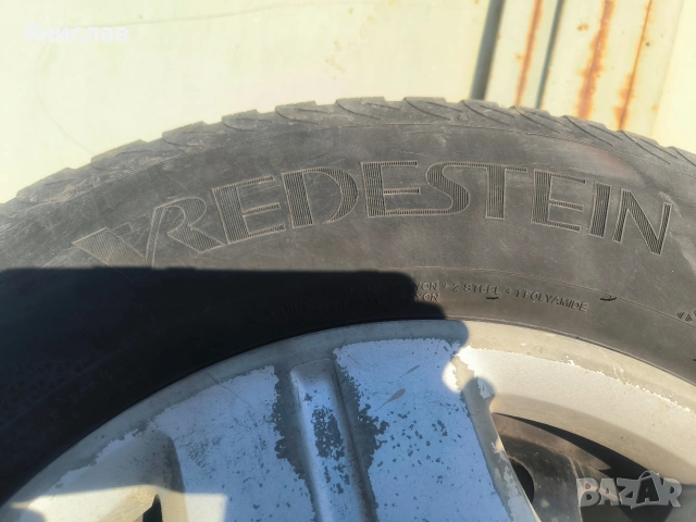 Джанти 5х114.3 R15 с зимни гуми и тасове, снимка 8 - Гуми и джанти - 53642983