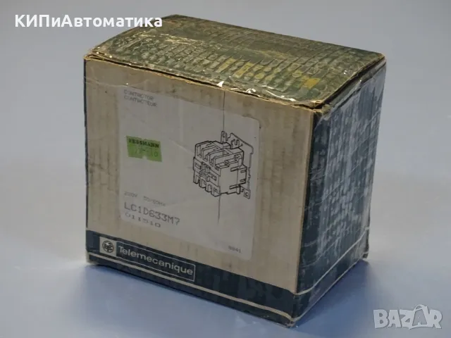 контактор Telemecanique LC1-D633 M7 contactor 80A 220V/50Hz, снимка 9 - Резервни части за машини - 48545839