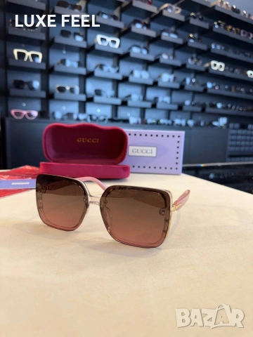 GUCCI 💎 Дамски Слънчеви Очила , снимка 11 - Слънчеви и диоптрични очила - 53804813