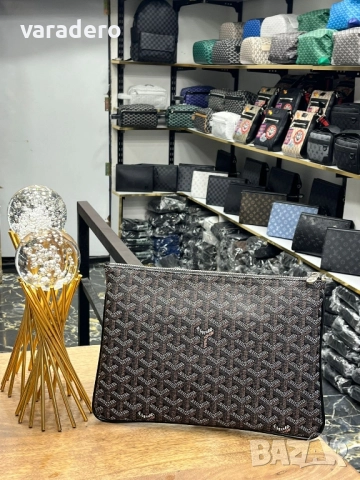 Мъжки чанти клъч Goyard , снимка 6 - Чанти - 51956906