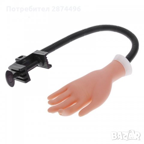 3170 Изкуствена ръка за упражнения на маникюристи, снимка 6 - Продукти за маникюр - 35789993