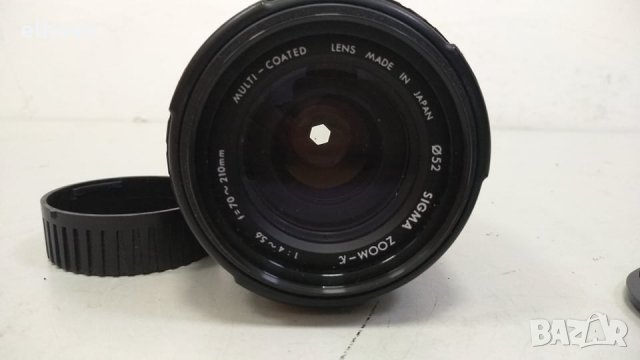 Обектив Sigma Zoom 1:4 ~5.6 f=70~210mm, снимка 4 - Обективи и филтри - 34678297