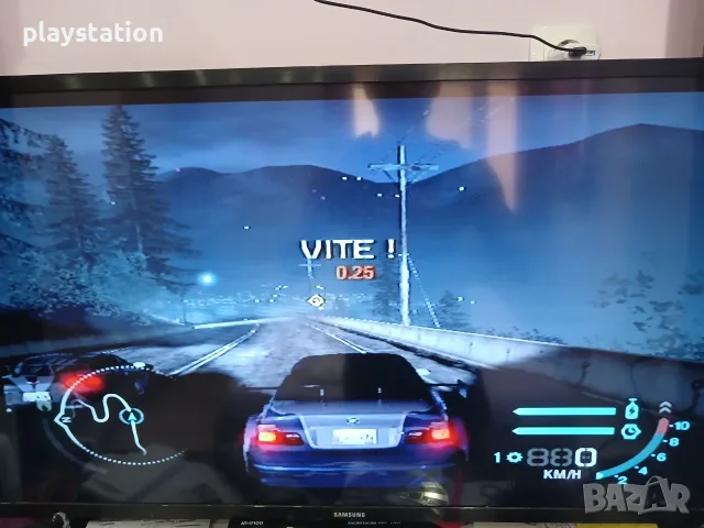 Колекционерски Комплект PS2 Slim + Запечатан Джойстик и Игра Need for Speed!, снимка 5 - PlayStation конзоли - 56009550