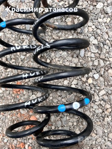 Пружина задна за Тойота Аурис.1.33vvt-I.99кс.2010г, снимка 2 - Части - 44231237