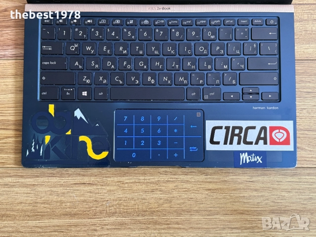 Asus ZenBook 14`i7-8565U/Nvidia MX150/512GB NVMe/8GB RAM/Full HD IPS, снимка 3 - Лаптопи за работа - 52087141