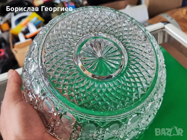 кристална купа, снимка 4 - Колекции - 48676568