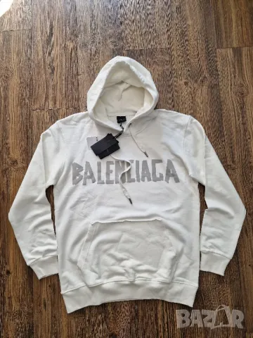 Страхотен мъжки суитчър BALENCIAGA Размер S M L XL 2XL , снимка 1 - Суичъри - 47390767