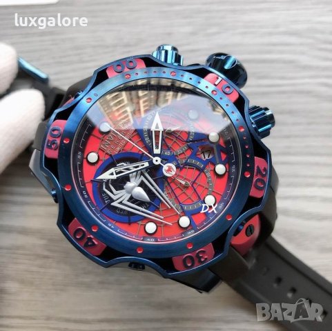 Мъжки часовник INVICTA Marvel Limited Edition Spiderman Chronograph с кварцов механизъм, снимка 2 - Мъжки - 42230874