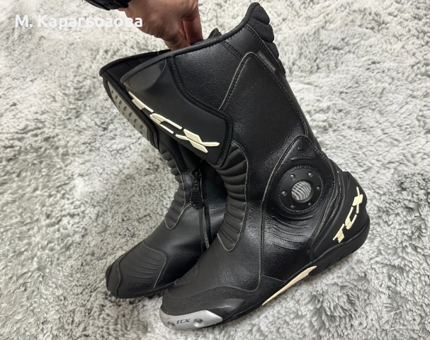 Мото Ботуши TCX SS Performance 2, Размер 45, снимка 4 - Мъжки ботуши - 53670163