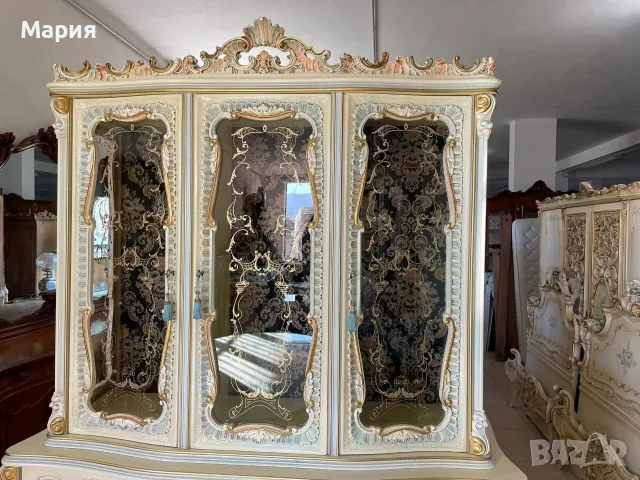 Италианска барокова трапезария , снимка 9 - Маси - 55997931