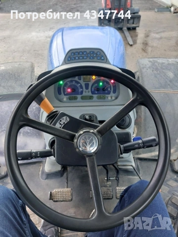 Продава се Трактор New Holland T 70 50 e 4WD мощност 195к.с., снимка 6 - Селскостопанска техника - 53407431