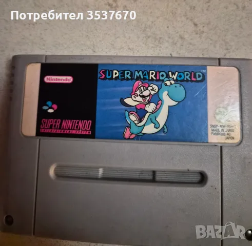 Nintendo Snes super nintendo Super Mario, снимка 2 - Игри за Nintendo - 56164295