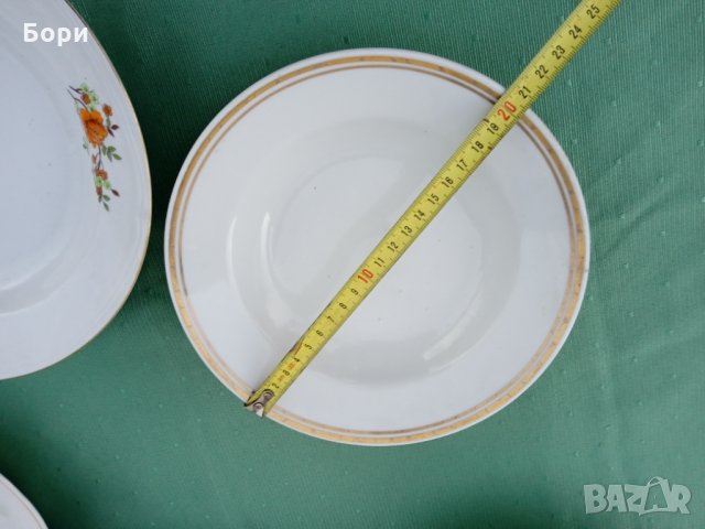 Порцеланови чинии дълбоки 11 броя, снимка 8 - Чинии - 35830495