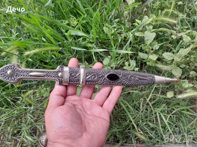 Кавказка кама кинжал килидж Ятаган 36 и 50см, снимка 2 - Антикварни и старинни предмети - 45286701