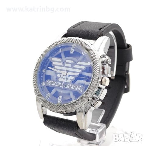 Мъжки комплект часовник, портфейл и гривна – Марков подарък за мъж, снимка 2 - Подаръци за мъже - 52415121