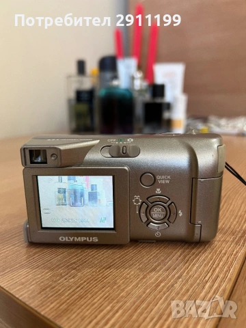 Фотоапарат Olympus 5,1 Mp с подаръци, снимка 3 - Фотоапарати - 53845366