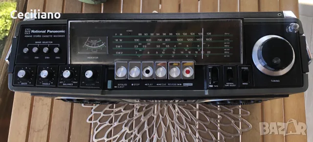 радиокасетофон National Panasonic RX-466, снимка 5 - Радиокасетофони, транзистори - 56320591