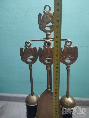 прибори за камина, снимка 3 - Антикварни и старинни предмети - 47737639