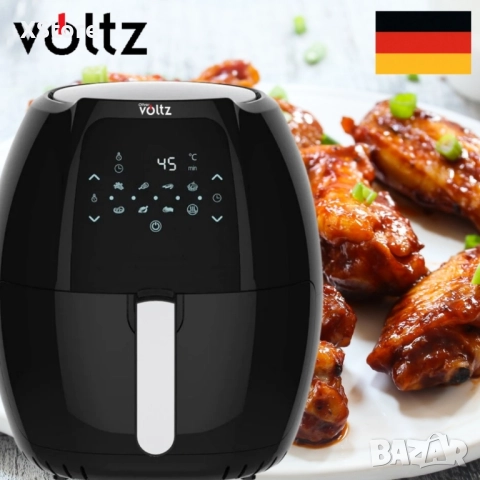 Промоция - Фритюрник AirFryer Voltz OV51980F 1800W, 7.7L.