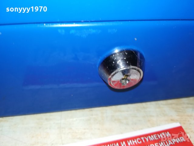 СЕИФ-КАСА 20Х16Х8СМ-МЕТАЛНА БЕЗ КЛЮЧ 0110211024, снимка 7 - Антикварни и старинни предмети - 34312485