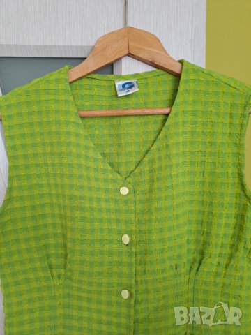 Дамски летен костюм елек с панталон, снимка 3 - Костюми - 41578244