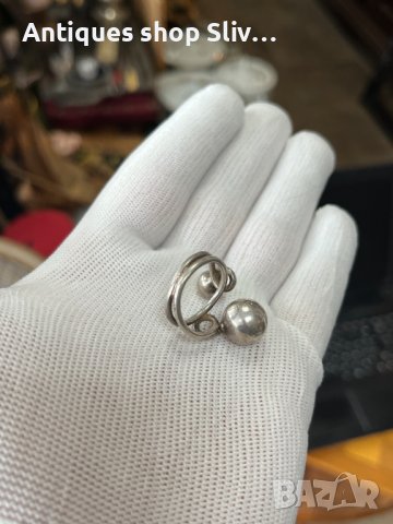 Дамски сребърен пръстен. №3768, снимка 3 - Пръстени - 40313640