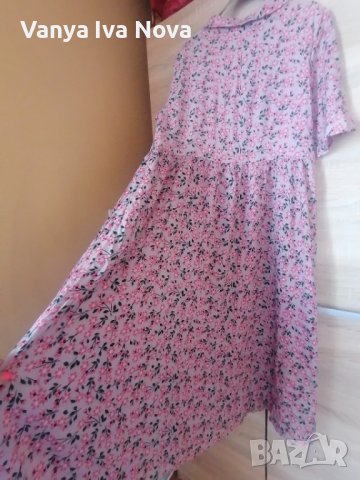 Tendency дълга рокля на цветя-нова а етикет , снимка 8 - Рокли - 41495968