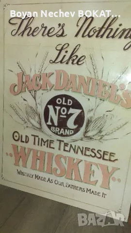 РЕКЛАМА,МЕТАЛНА-"JACK DANIEL'S"
