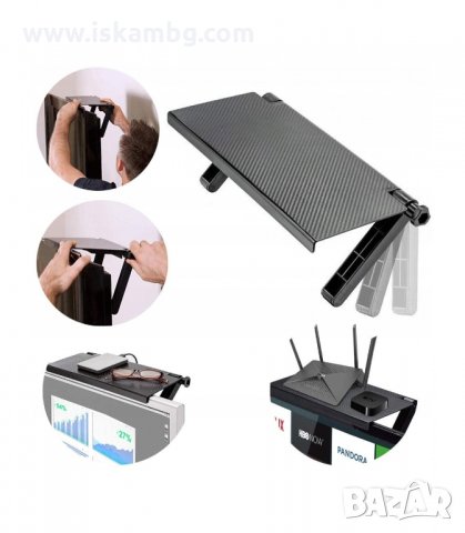 ПОСТАВКА ЗА АКСЕСОАРИ КЪМ ТЕЛЕВИЗОР - код 2830, снимка 6 - Други стоки за дома - 33915501