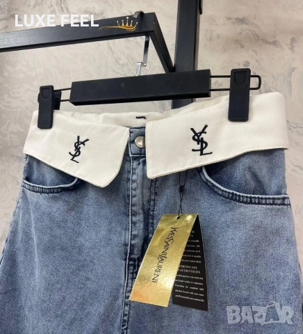 Yves Sent Lauren ⚜️Loewe ⚜️ Louis Vuitton , снимка 2 - Дънки - 53146153