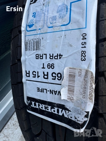 Гума SEMPERIT VAN-LIFE -205/65 R 15 (дот : 1319) (Чисто нова) Гумата е за Каравана Fendt , снимка 7 - Гуми и джанти - 51672725