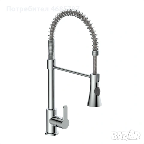 Модерен, професионален смесител за кухня.